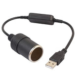 Converter from Cigar Plug to USB Port