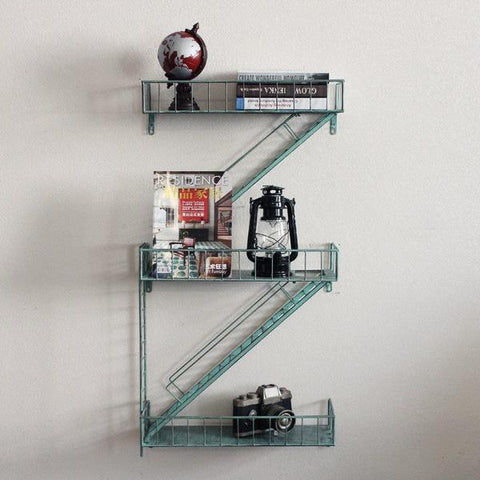 Iron Shelf / Ladder Wall Decor
