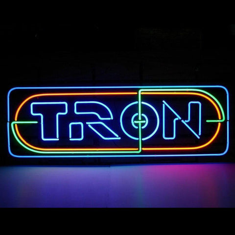 Tron Neon Light Sign