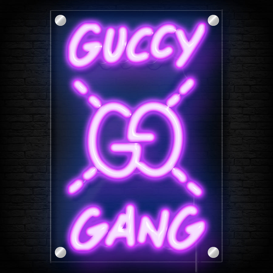 Gucci neon light Clearance