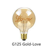 Bombillas LED Decorativas LOVE, Corazón, Regulable Regulable 220V