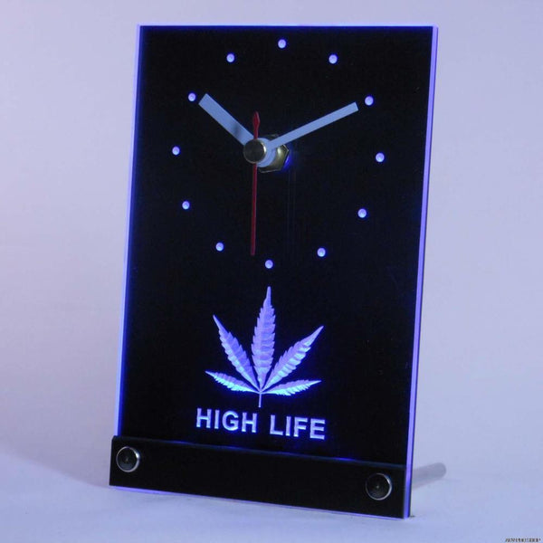Reloj de mesa LED 3D - Alta vida