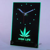 Horloge de Table à LED 3D - High Life