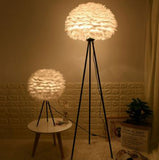 Lampadaire Moderne LED E27 à Plume - WIMANI