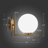 Lámpara de pie/lámpara de mesa moderna con bola de cristal | Iluminación de diseñador