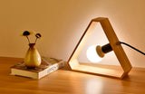 Lampe de Bureau en Bois