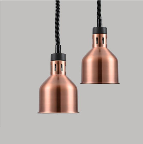 Lampes Chauffantes Réglables en Laiton 250W - Lot de 3