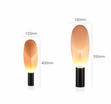 Modern Feather Shaped Table Lamp