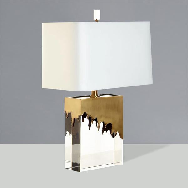 Lampe de Table Simple Moderne en Cristal