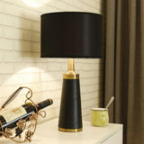 Lampe de table Haut de gamme, Lampe de bureau nordique Luxe Noir Shop Online