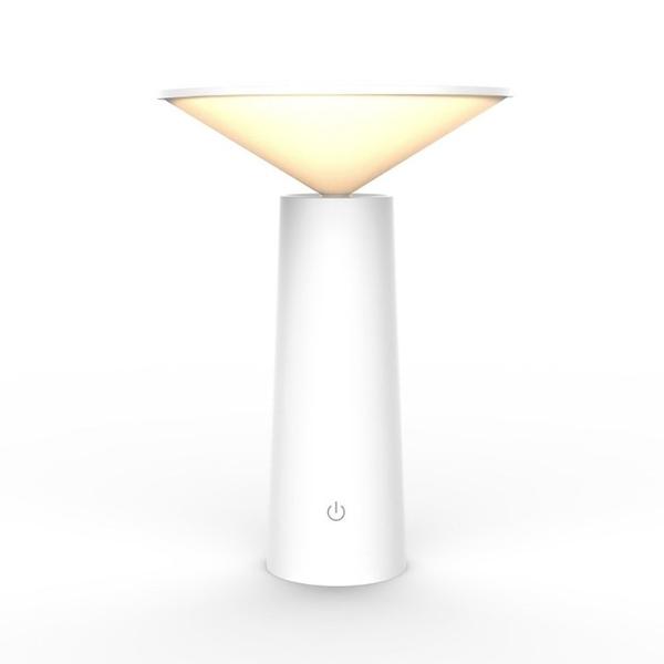 Lampe de table micro-USB Blanc Moderne