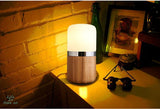 Lampe de bureau LED En Bois Faite Main Moderne Lampe Interieur Shop Online