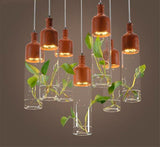 Plant Suspensions in Glass and Wood