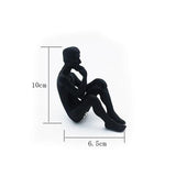Escultura El Pensador de Rodin en Resina