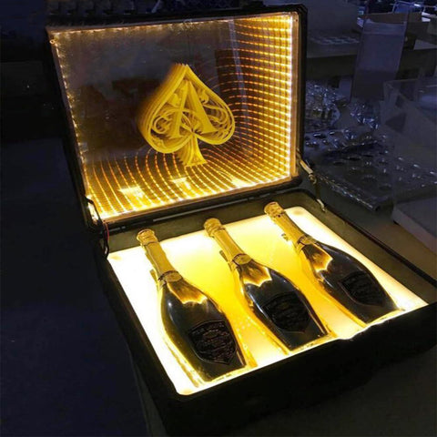 Caja de champán personalizada/Caja con su logotipo