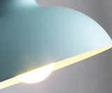 Luces LED colgantes macarons de colores nórdicos, base redonda y rectangular