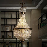 Lustre oriental en cristal et laiton vieilli – ZAHARA