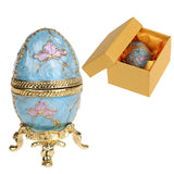 Porta Anillos Mini en Forma de Huevo de Pascua