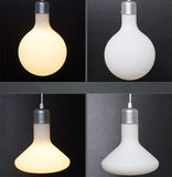 Lámparas Colgantes Modernas E27 en Vidrio y Metal