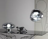 Lámpara colgante moderna E27 Art Deco de vidrio - MELTING