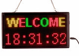 33cm 2 Line Wifi LED Programmable Display Advertising Board