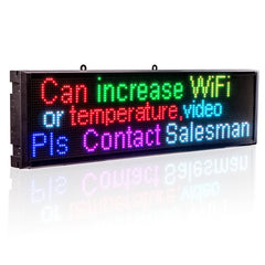 Panneau d’Affichage Publicitaire LED P5MM 50 cm, Android&iOS, Programmable  pour Message Défilant