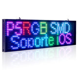 Señal de tráfico interior LED RGB P5MM de 34 cm