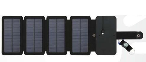 Panneaux Solaires Portables Pliants pour Smartphone, Tablette USB 10W 5V
