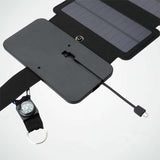 Paneles solares portátiles plegables para smartphone, tableta USB 10W 5V