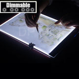 Plaque Lumineuse Dimmable Superfine A4 LED, USB