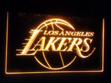 Plaque Lumineuse LED Gravure 3D - Los Angeles Lakers