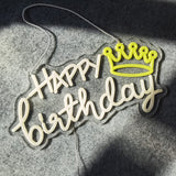 Néon décoratif Happy Birthday USB