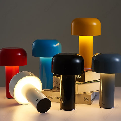 Lámpara de mesa recargable de diseño y colorido, lámpara inalámbrica - SÄDE