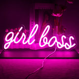 Néon décoratif LED - Girl Boss
