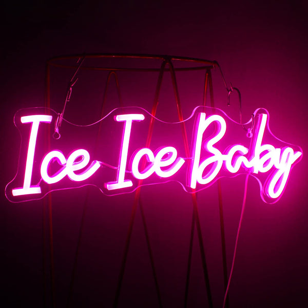 Néon décoratif LED - Ice Ice Baby