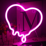Néon décoratif LED - Cœur