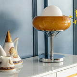 Lámpara de pie Vintage Sixties naranja para salón, dormitorio - DOUGLAS