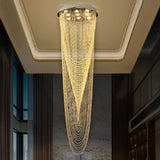 Lustre Moderne LED Style Nordique en Rideaux de Perles de Verre - VANITY