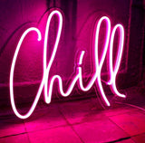 LED Neon Light Sign - Chill