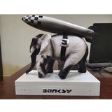 Banksy Sculpture - Elephant Bomb
