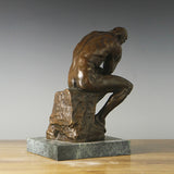 Sculpture de Penseur en Bronze – Statue de Rodin