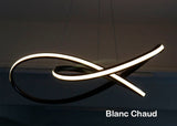 Lámpara colgante LED de diseño moderno Oro, Blanco, Negro - AMIONID