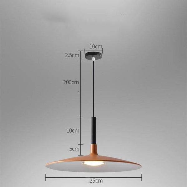 Moderna lámpara colgante LED de Aplomb - KPALIMÉ