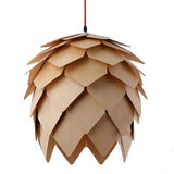 Pine Cone Wooden Pendant - HELGA