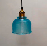 Vintage Colored Glass Pendant - AGORA