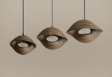 Suspension Design Coquillage de Bambou pour Salle à Manger - ABEBA