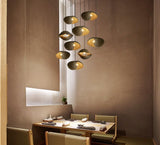 Lámpara de Comedor con Diseño de Conchas de Bambú - ABEBA
