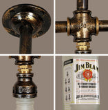 Suspension Industrielle Vintage en Bouteilles de Whisky - BEAMS