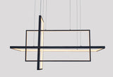 Suspension Aérienne Moderne Géométrique LED