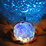 Starry Night LED Projector Night Light